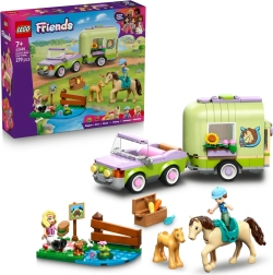 LEGO Friends τρέιλερ με άλογο και πουλαράκι