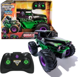 Monster Jam τηλεκατευθυνόμενο φορτηγό RC GRAVE DIGGER Smash & Bash 1:15