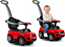 Παιδικό ride-on με ράβδο καθοδήγησης SPORT CAR κόκκινο