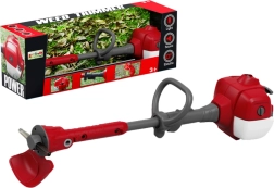 Παιδικό κόκκινο χλοοκοπτικό χειρός με ήχους με μπαταρίες