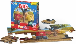 Pat a Mat Puzzle BIG 1 – διπλής όψης παζλ δαπέδου 24 κομματιών