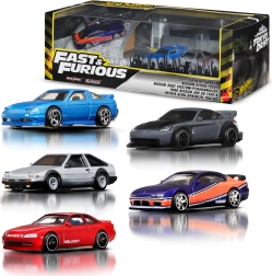 Hot Wheels Fast & Furious – σετ 5 μεταλλικών αυτοκινήτων (die-cast) FAST & FURIOUS