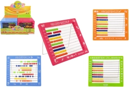 Παιδικός άβακας με 100 μπίλιες, πλαστικός 19 × 16 εκ.