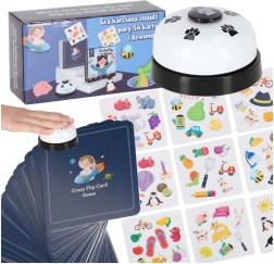 Crazy Flip – Παιχνίδι εύρεσης ζευγαριών – 54 κάρτες και κουδούνι