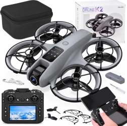 Drone με κάμερα τηλεχειρισμού με χειριστήριο LCD