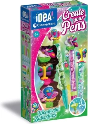 Δημιουργικό σετ για την κατασκευή στυλό wonderful butterflies