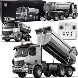 Mercedes-Benz Arocs RC μεταλλικό ανατρεπόμενο 1:20 με τηλεχειρισμό