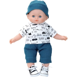 Κούκλα Petit Câlin Marius 36 cm
