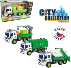 Απορριμματοφόρο με μηχανισμό αδράνειας City Collection