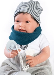 Antonio Juan Pipo Hair – ρεαλιστική κούκλα μωρό 42 cm με μαλακό σώμα