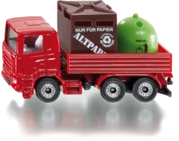 Siku Super φορτηγό με κοντέινερ απορριμμάτων