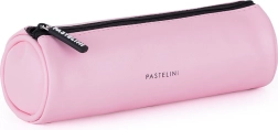 Στρογγυλή κασετίνα PASTELINI ροζ
