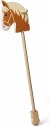 Bigjigs Toys ξύλινο αλογάκι με κοντάρι