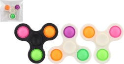 Spinner bubble pops πλαστικό 7 cm – αντιστρες παιχνίδι 3 χρώματα