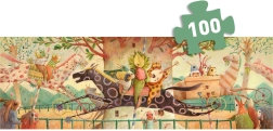 Πανοραμικό παζλ DJECO Wonderful Ride 100 κομμάτια