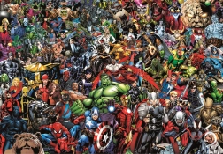 Συλλεκτικό παζλ 1000 κομματιών Compact Puzzle Marvel