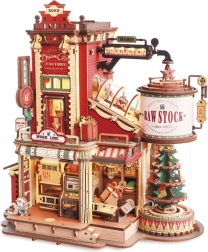 Μαγικό Ξύλινο Παζλ - Μουσικό Κουτί Εργοστάσιο Δώρων