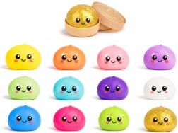 Kawaii squishy ζυμαράκι σε καλαθάκι ατμομάγειρα (αντιστρες παιχνίδι για ζούληγμα) - 1 τεμάχιο