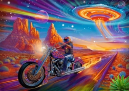 Παζλ 1000 κομματιών DreamScapes: Τρελή διαδρομή
