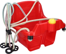 Παιδική πλαστική κούνια – Κόκκινο