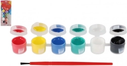 Ακρυλικά χρώματα με πινέλο για κεραμικά, γυαλί και πέτρες