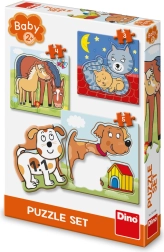 Dino Puzzle ζωάκια για παιδιά από 2 ετών