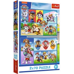 Παζλ Κανόνες Paw Patrol 2σε1 2x70 κομμάτια
