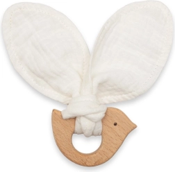 Παιδικό μασητικό με πουλάκι NEW BABY Bird white