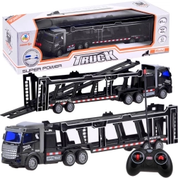 Τηλεκατευθυνόμενο φορτηγό με συρόμενο ρυμουλκούμενο