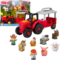 Fisher-Price Little People τρακτέρ φροντίδας ζώων – διαδραστικό σετ με φιγούρες