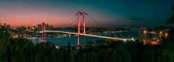 Πανοραμικό παζλ Νυχτερινή Κωνσταντινούπολη 1000 κομμάτια