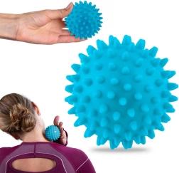 Μπαλάκι μασάζ και fitness 7,5 cm – μπλε