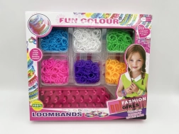 Δημιουργικό σετ για κατασκευή βραχιολιών LOOM BANDS – 1200 λαστιχάκια