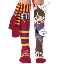 Τρελές κάλτσες μέχρι το γόνατο Harry Potter MADMIA