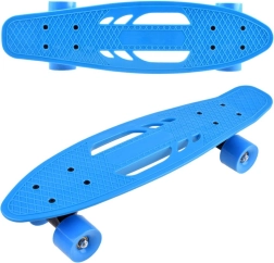 Παιδικό penny skateboard με λαβές μεταφοράς έως 50 κιλά – Μπλε