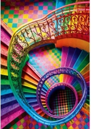 Παζλ CLEMENTONI Colorboom: Σκάλα 500 κομμάτια
