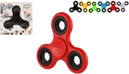 Fidget spinner μεταλλικό–πλαστικό 7 cm, μίξη χρωμάτων
