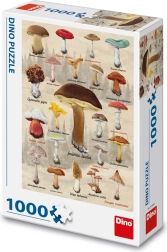 Dino παζλ μανιτάρια κολάζ 1000 κομμάτια