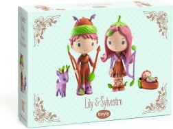 Tinyly φιγούρες Lily και Sylvestre από τη DJECO