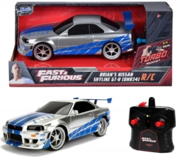 RC αυτοκίνητο Nissan Skyline GT‑R R34 Μαχητές των Δρόμων 1:24