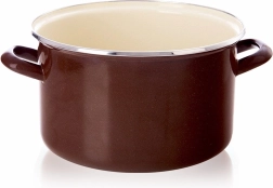 Εμαγιέ κατσαρόλα Brown 26 cm, 6,5 l