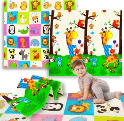 Humbi διπλής όψης πτυσσόμενο αφρώδες στρώμα XPE 200 × 180 × 1 cm