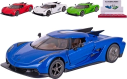 Kinsmart Koenigsegg Jesko Absolut μεταλλικό μοντέλο αυτοκινήτου με μηχανισμό pull-back