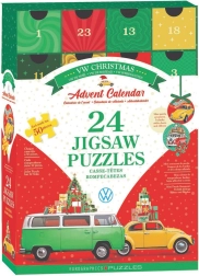 Advent ημερολόγιο με παζλ EUROGRAPHICS Volkswagen 24×50 κομμάτια