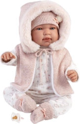 Llorens New Born ρεαλιστική κούκλα μωρό με ήχους
