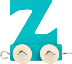 Small Foot ξύλινο βαγονάκι με το γράμμα Z – πολύχρωμο αλφάβητο για ξύλινους σιδηροδρόμους