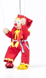 Ξύλινη μαριονέτα Gerlich Kašpárek 12 cm
