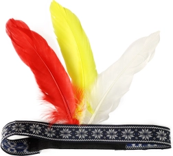 Ινδιάνικη στέκα με φτερά για ενήλικες