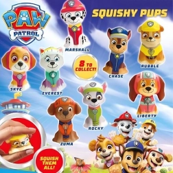 Paw Patrol squishy σε κάψουλα - 1 τεμάχιο