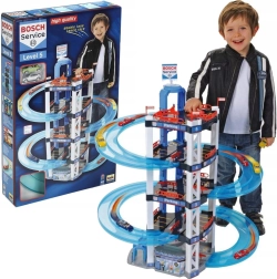 Γκαράζ πάρκινγκ XXL BOSCH Service 5 ορόφων 85 cm από Klein + 2 αυτοκινητάκια